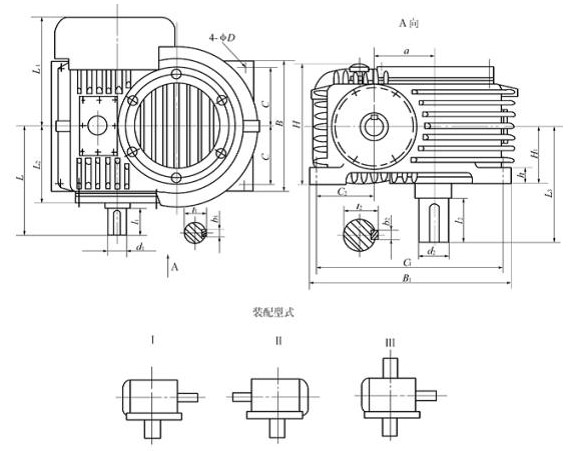 PWS包络减速机结构图